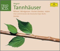 Tannhäuser: Deutsche Grammophon, 471 708-2. Dirigent: Otto Gerdes. Wolfgang Windgassen, Birgit Nilsson, Dietrich Fischer-Dieskau med flera.