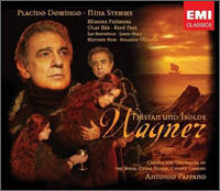 Tristan och Isolde: EMI, 5 58006 2. Dirigent: Antonio Pappano. Plácido Domingo, Nina Stemme, René Pape med flera.